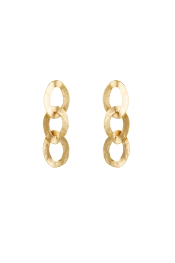 OVAL MAT ZİNCİR KÜPE